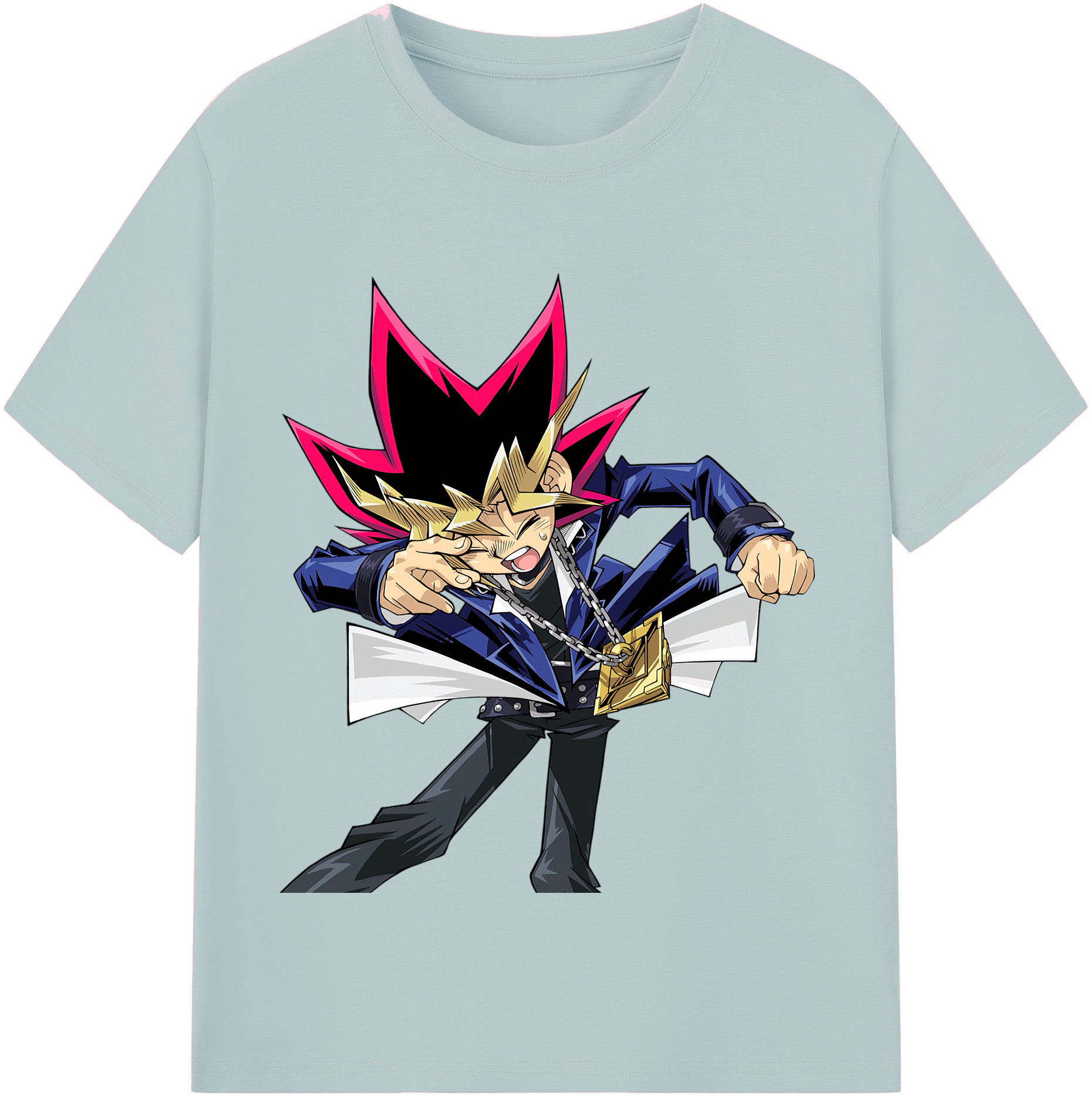 （画像用） 遊☆戯☆王 Yu-Gi-Oh! 綿100％半袖Tシャツ（フロントプリント）